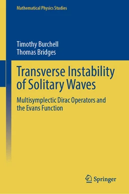 Abbildung von Burchell / Bridges | Transverse Instability of Solitary Waves | 1. Auflage | 2025 | beck-shop.de