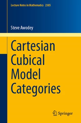 Abbildung von Awodey | Cartesian Cubical Model Categories | 1. Auflage | 2026 | beck-shop.de