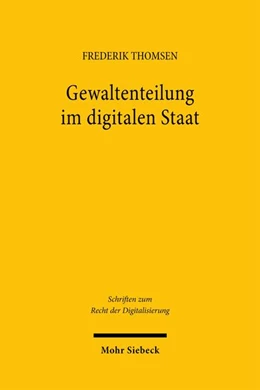 Abbildung von Thomsen | Gewaltenteilung im digitalen Staat | 1. Auflage | 2026 | beck-shop.de