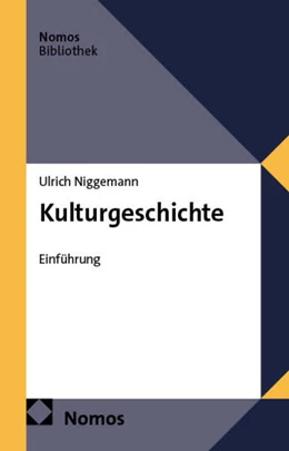Abbildung von Niggemann | Kulturgeschichte | 1. Auflage | 2026 | beck-shop.de