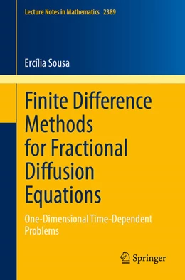 Abbildung von Sousa | Finite Difference Methods for Fractional Diffusion Equations | 1. Auflage | 2026 | beck-shop.de