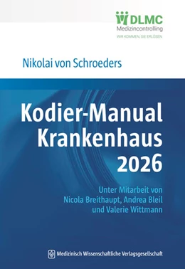 Abbildung von Schroeders | Kodier-Manual Krankenhaus 2026 | 1. Auflage | 2026 | beck-shop.de
