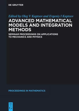 Abbildung von Kaptsov | Advanced Mathematical Models and Integration Methods | 1. Auflage | 2026 | beck-shop.de