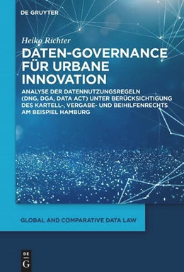Abbildung von Richter | Daten-Governance für urbane Innovation | 1. Auflage | 2025 | 9 | beck-shop.de
