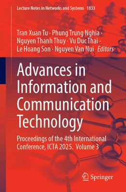 Abbildung von Tu / Nghia | Advances in Information and Communication Technology | 1. Auflage | 2026 | beck-shop.de
