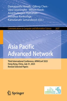 Abbildung von Herath / Chen | Asia Pacific Advanced Network | 1. Auflage | 2026 | beck-shop.de