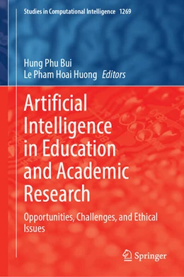 Abbildung von Bui / Huong | Artificial Intelligence in Education and Academic Research | 1. Auflage | 2026 | beck-shop.de