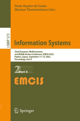 Abbildung von Rupino da Cunha / Themistocleous | Information Systems | 1. Auflage | 2026 | beck-shop.de