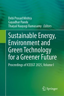 Abbildung von Mishra / Panda | Sustainable Energy, Environment and Green Technology for a Greener Future | 1. Auflage | 2026 | beck-shop.de