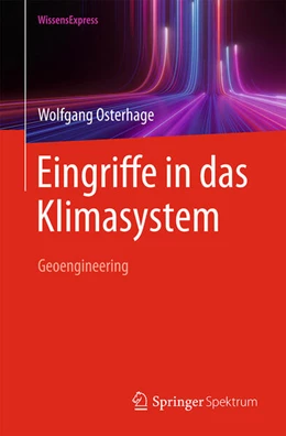 Abbildung von Osterhage | Eingriffe in das Klimasystem | 1. Auflage | 2026 | beck-shop.de