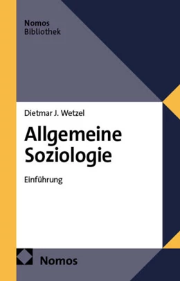 Abbildung von Wetzel | Allgemeine Soziologie | 1. Auflage | 2026 | beck-shop.de
