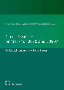Abbildung von de Hesselle / Trüe | Green Deal II – on track for 2030 and 2050? | 1. Auflage | 2026 | beck-shop.de