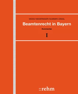 Abbildung von Weiß / Niedermaier | Beamtenrecht in Bayern - mit Aktualisierungsservice | 1. Auflage | 2018 | beck-shop.de
