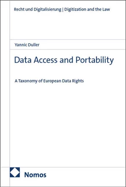 Abbildung von Duller | Data Access and Portability | 1. Auflage | 2025 | beck-shop.de