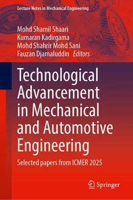 Abbildung von Shaari / Kadirgama | Technological Advancement in Mechanical and Automotive Engineering | 1. Auflage | 2026 | beck-shop.de