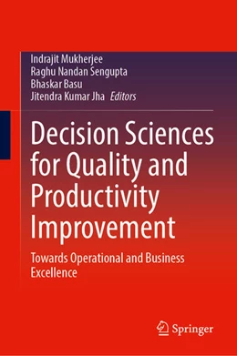 Abbildung von Mukherjee / Sengupta | Decision Sciences for Quality and Productivity Improvement | 1. Auflage | 2026 | beck-shop.de