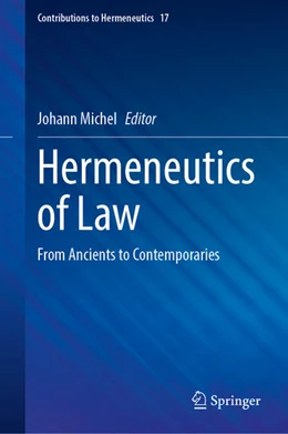 Abbildung von Michel | Hermeneutics of Law | 1. Auflage | 2026 | beck-shop.de