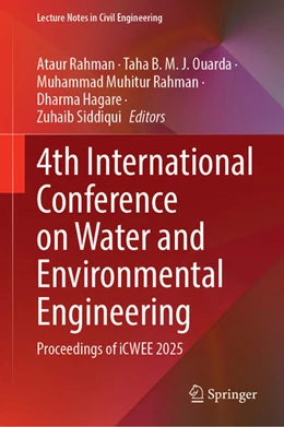 Abbildung von Rahman / Ouarda | 4th International Conference on Water and Environmental Engineering | 1. Auflage | 2026 | beck-shop.de