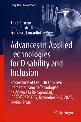 Abbildung von Tornero / Torricelli | Advances in Applied Technologies for Disability and Inclusion | 1. Auflage | 2026 | beck-shop.de