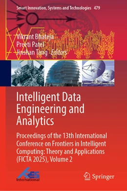 Abbildung von Bhateja / Patel | Intelligent Data Engineering and Analytics | 1. Auflage | 2026 | beck-shop.de