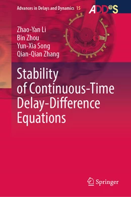 Abbildung von Li / Zhou | Stability of Continuous-Time Delay-Difference Equations | 1. Auflage | 2026 | beck-shop.de