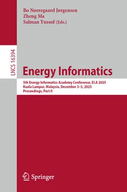 Abbildung von Jørgensen / Ma | Energy Informatics | 1. Auflage | 2026 | beck-shop.de