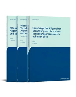 Abbildung von Stein | Grundzüge des Allgemeinen Verwaltungsrechts und des Verwaltungsprozessrechts auf einen Blick / Wiederholungs- und Vertiefungskurs im Allgemeinen Verwaltungsrecht und Verwaltungsprozessrecht / Klausurenkurs im Allgemeinen Verwaltungsrecht und Verwaltungsprozessrecht | 2. Auflage | 2026 | beck-shop.de