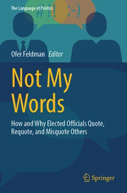 Abbildung von Feldman | Not My Words | 1. Auflage | 2026 | beck-shop.de