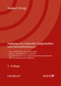 Abbildung von Walbert | Haftung von leitenden Angestellten und Geschäftsführern | 2. Auflage | 2026 | beck-shop.de