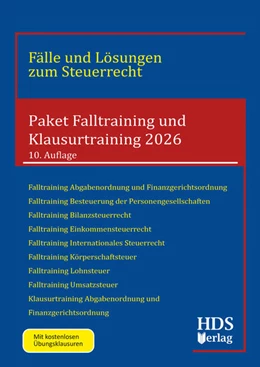 Abbildung von Wall / Schröder | Paket Falltraining und Klausurtraining 2026 | 10. Auflage | 2025 | beck-shop.de
