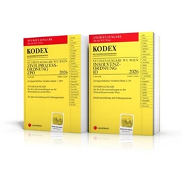 Abbildung von Doralt | KODEX ZPO - IO für die WU 2026 | 8. Auflage | 2026 | beck-shop.de