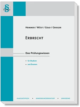Abbildung von Hemmer / Wüst | Erbrecht | 16. Auflage | 2026 | beck-shop.de