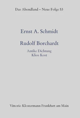 Abbildung von Rudolf Borchardt | 1. Auflage | 2026 | 53 | beck-shop.de
