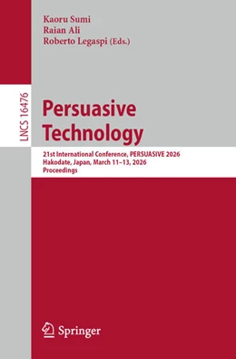 Abbildung von Sumi / Ali | Persuasive Technology | 1. Auflage | 2026 | beck-shop.de