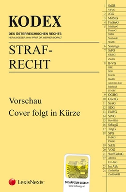 Abbildung von Doralt | KODEX Strafrecht 2026 | 63. Auflage | 2026 | beck-shop.de