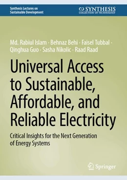 Abbildung von Islam / Behi | Universal Access to Sustainable, Affordable, and Reliable Electricity | 1. Auflage | 2026 | beck-shop.de