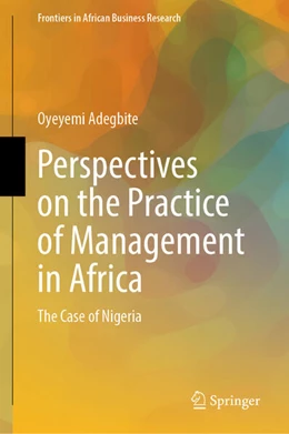 Abbildung von Adegbite | Perspectives on the Practice of Management in Africa | 1. Auflage | 2026 | beck-shop.de