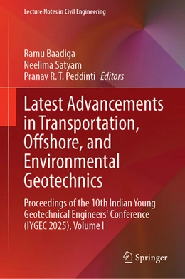 Abbildung von Baadiga / Satyam | Latest Advancements in Transportation, Offshore, and Environmental Geotechnics | 1. Auflage | 2026 | beck-shop.de