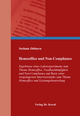Abbildung von Düthorn | Homeoffice und Non-Compliance | 1. Auflage | 2026 | 590 | beck-shop.de