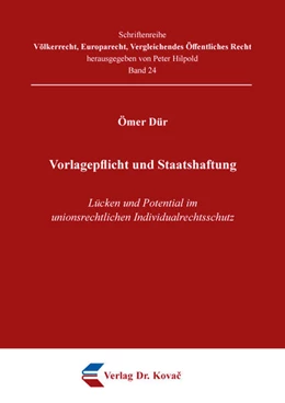 Abbildung von Dür | Vorlagepflicht und Staatshaftung | 1. Auflage | 2026 | 24 | beck-shop.de