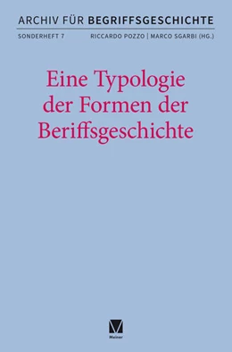 Abbildung von Sgarbi | Eine Typologie der Formen der Begriffsgeschichte | 1. Auflage | 2026 | 7 | beck-shop.de