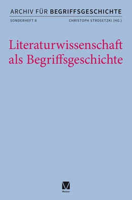 Abbildung von Strosetzki | Literaturwissenschaft als Begriffsgeschichte | 1. Auflage | 2026 | 8 | beck-shop.de