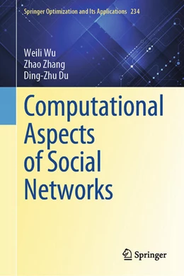 Abbildung von Wu / Zhang | Computational Aspects of Social Networks | 1. Auflage | 2026 | beck-shop.de