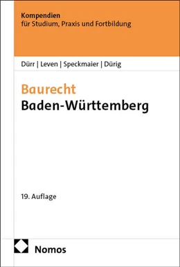 Abbildung von Dürr / Leven | Baurecht Baden-Württemberg | 19. Auflage | 2026 | beck-shop.de