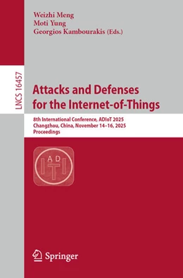 Abbildung von Meng / Yung | Attacks and Defenses for the Internet-of-Things | 1. Auflage | 2026 | beck-shop.de