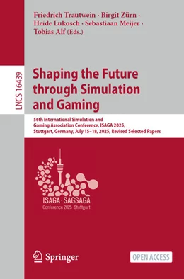 Abbildung von Trautwein / Zürn | Shaping the Future through Simulation and Gaming | 1. Auflage | 2026 | beck-shop.de