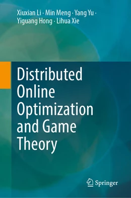 Abbildung von Li / Meng | Distributed Online Optimization and Game Theory | 1. Auflage | 2026 | beck-shop.de