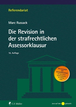 Abbildung von Russack | Die Revision in der strafrechtlichen Assessorklausur | 16. Auflage | 2026 | beck-shop.de