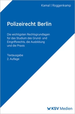 Abbildung von Kamal / Roggenkamp | Polizeirecht Berlin | 2. Auflage | 2026 | beck-shop.de