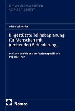 Abbildung von Schneider | KI-gestützte Teilhabeplanung für Menschen mit (drohender) Behinderung | 1. Auflage | 2026 | 2 | beck-shop.de